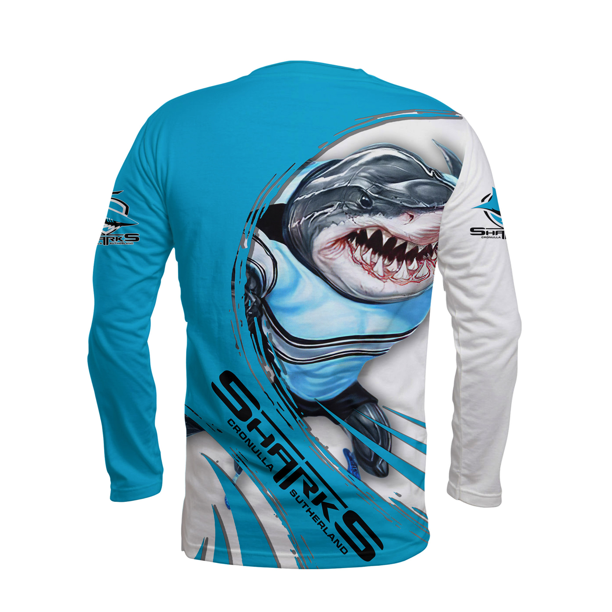 Sportswearmerch Cronulla-Sutherland Sharks NRL 3D Designs - Sportswearmerch