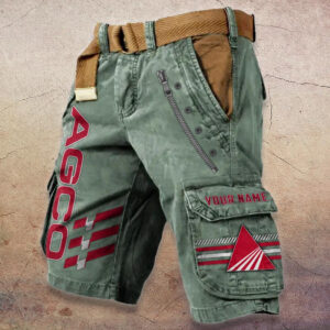 Sportswearmerch AGCO Allis Tractor Denim Shorts For Fan