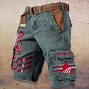 Sportswearmerch AGCO Allis Tractor Denim Shorts For Fan