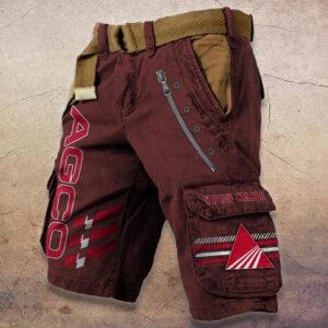 Sportswearmerch AGCO Allis Tractor Denim Shorts For Fan