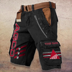 Sportswearmerch AGCO Allis Tractor Denim Shorts For Fan