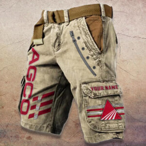 Sportswearmerch AGCO Allis Tractor Denim Shorts For Fan