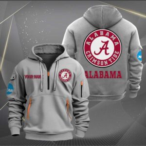 Sportswearmerch Alabama Crimson Tide NCAA Half Zip Hoodie For Fan