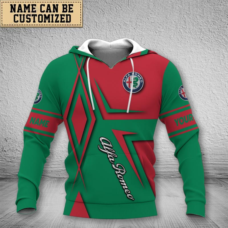 Sportswearmerch Alfa Romeo Car Hoodie For Fan