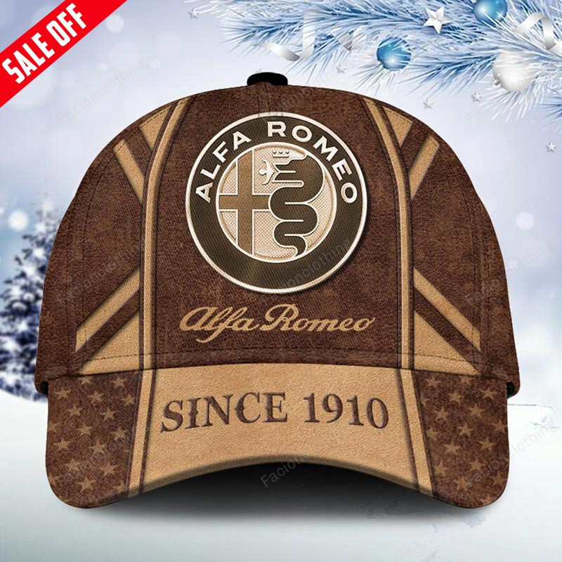 Sportswearmerch Alfa Romeo Car Personalized Cap For Fan