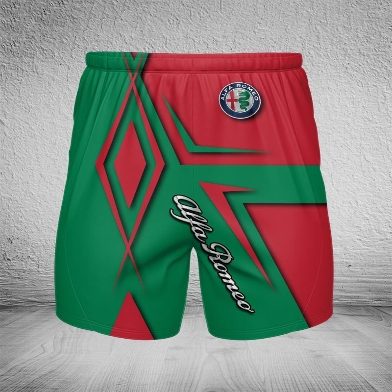 Sportswearmerch Alfa Romeo Car Short Pant For Fan