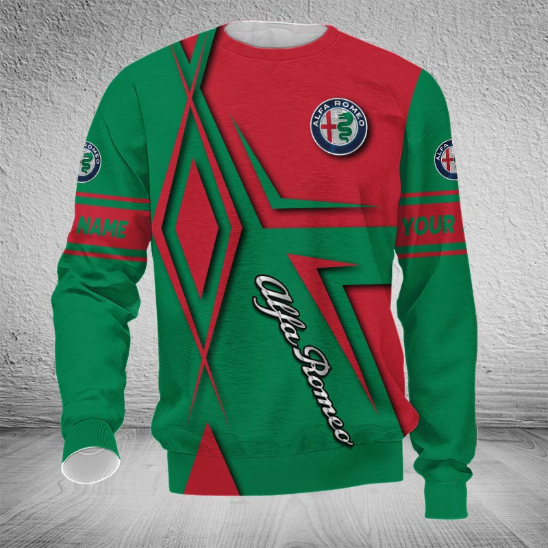 Sportswearmerch Alfa Romeo Car Sweater For Fan