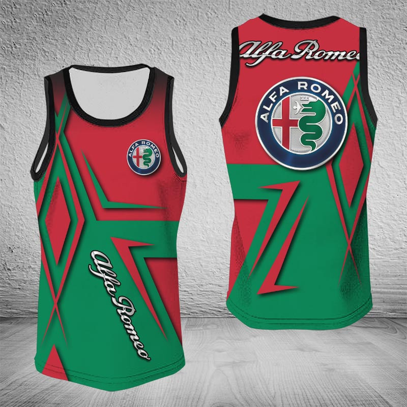 Sportswearmerch Alfa Romeo Car Tanktop For Fan