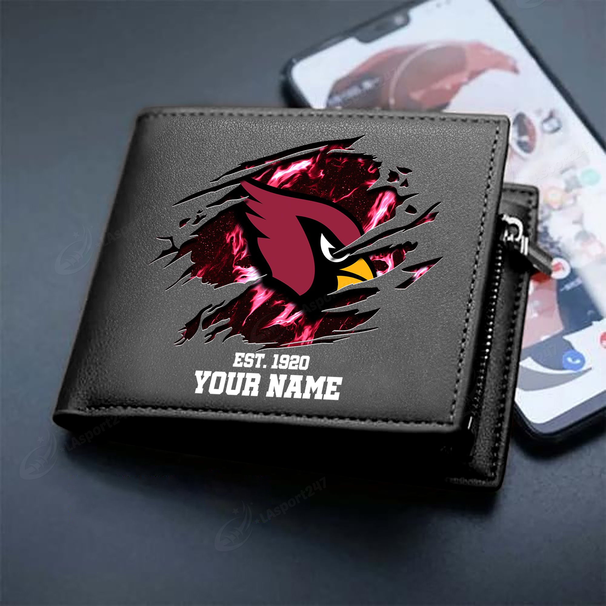 Sportswearmerch Arizona Cardinals NFL Men Wallet For Fan
