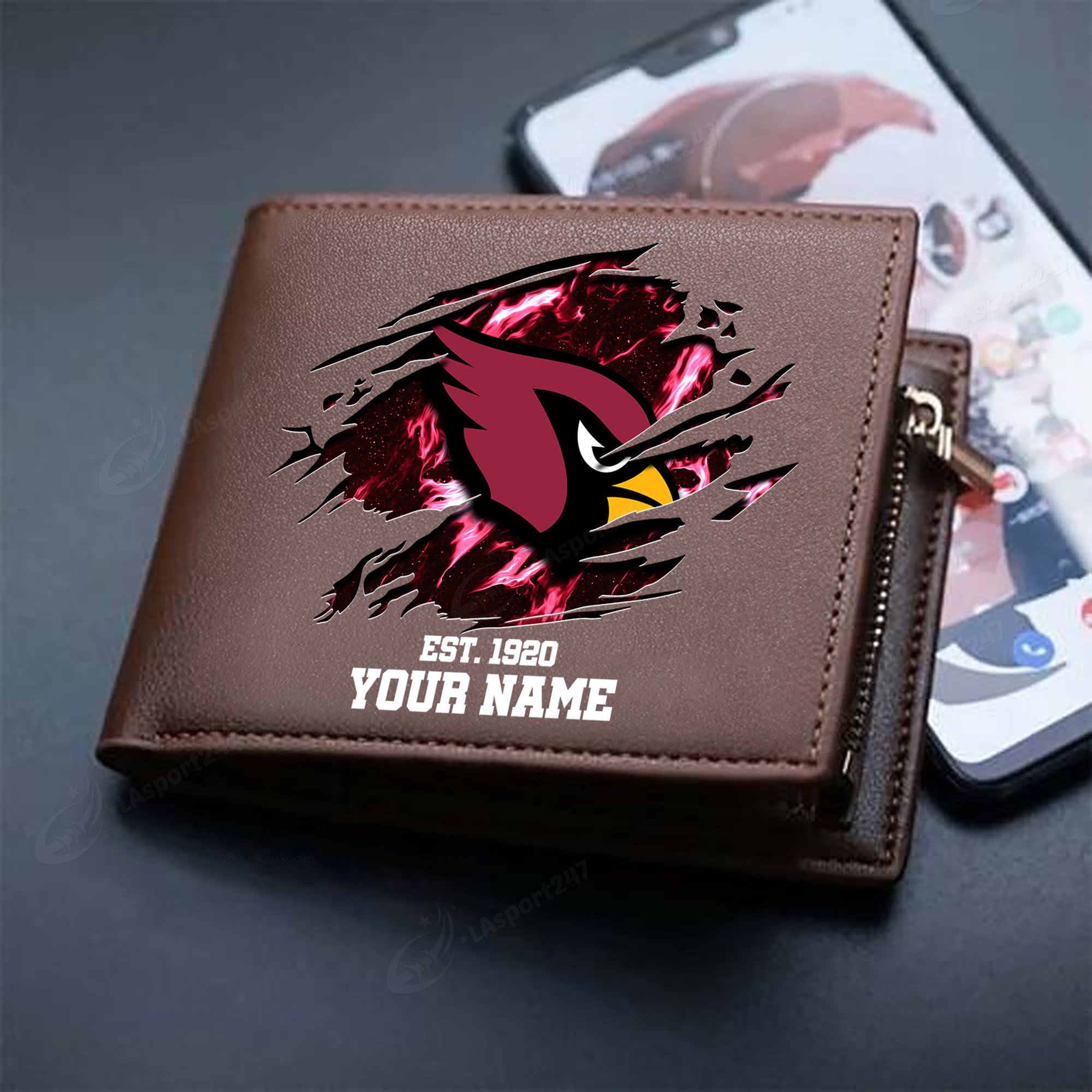 Sportswearmerch Arizona Cardinals NFL Men Wallet For Fan