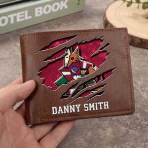 Sportswearmerch Arizona Coyotes NHL Folded Wallet For Fan
