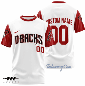 Sportswearmerch Arizona Diamondbacks MLB Personalized T-shirt For Fan
