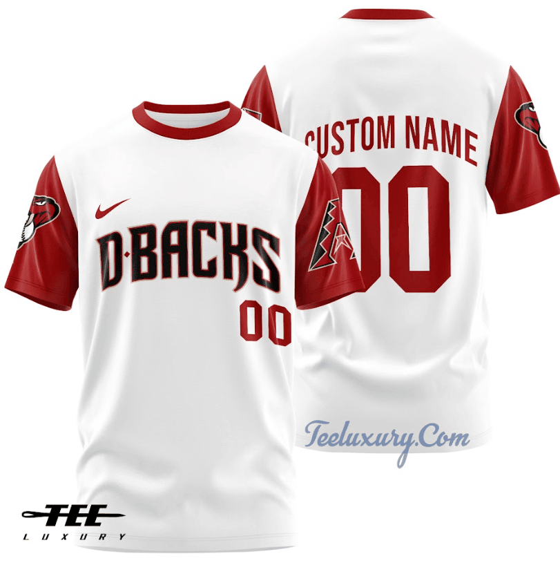 Sportswearmerch Arizona Diamondbacks MLB Personalized T-shirt For Fan
