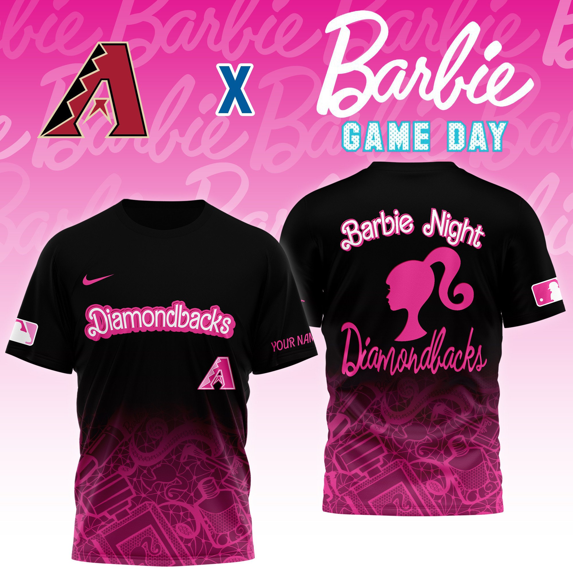 Sportswearmerch Arizona Diamondbacks MLB Personalized T-shirt For Fan