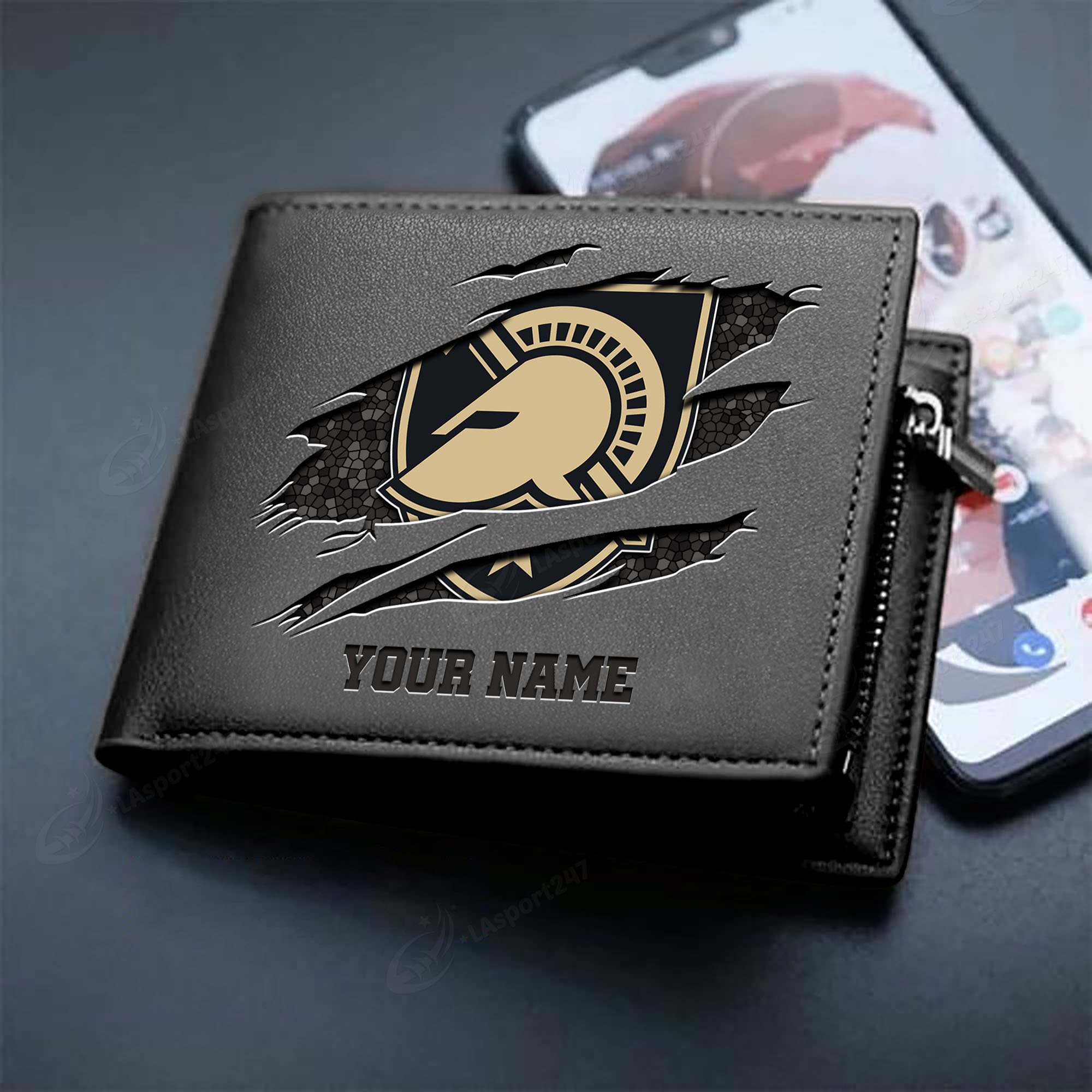 Sportswearmerch Army Black Knights NCAA Men Wallet For Fan