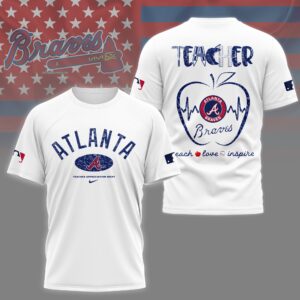 Sportswearmerch Atlanta Braves MLB Personalized T-shirt For Fan