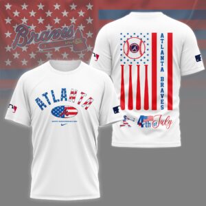 Sportswearmerch Atlanta Braves MLB Personalized T-shirt For Fan