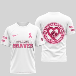 Sportswearmerch Atlanta Braves MLB Personalized T-shirt For Fan
