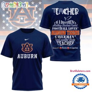Sportswearmerch Auburn Tigers NCAA T-Shirt For Fan
