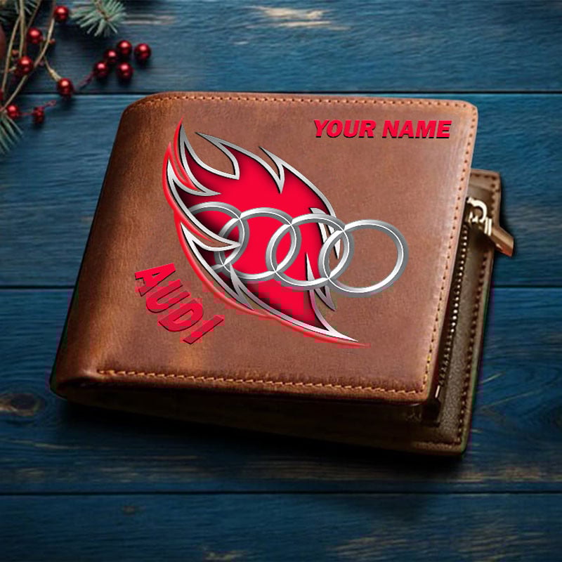 Sportswearmerch Audi Car New Man Folded Wallet Gifts For Fan