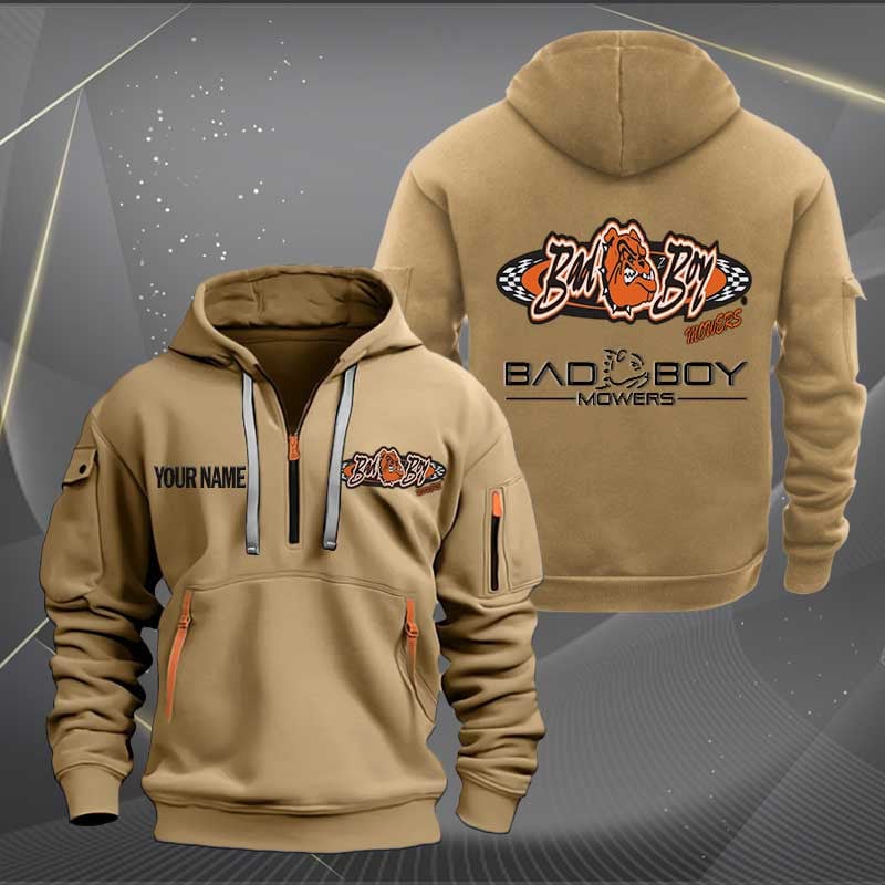 Sportswearmerch Badboy Car Personalized Half Zip Hoodie For Fan
