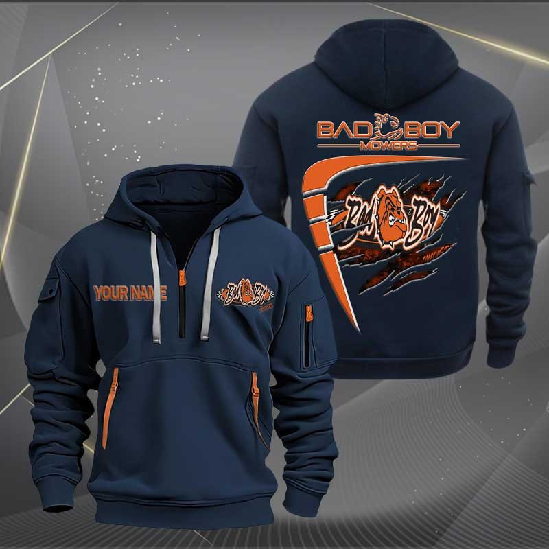 Sportswearmerch Badboy Car Personalized Half Zip Hoodie For Fan