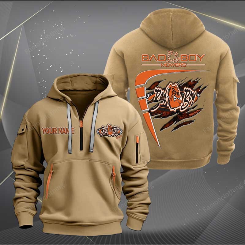 Sportswearmerch Badboy Car Personalized Half Zip Hoodie For Fan