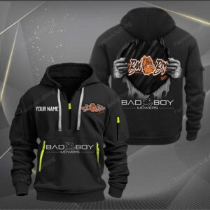 Sportswearmerch Badboy Car Personalized Half Zip Hoodie For Fan