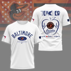 Sportswearmerch Baltimore Orioles MLB Personalized T-shirt For Fan
