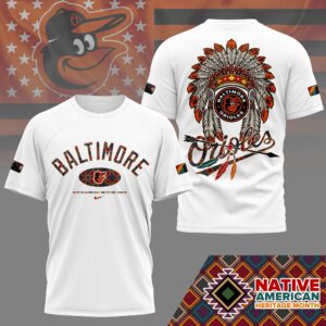 Sportswearmerch Baltimore Orioles MLB Personalized T-shirt For Fan
