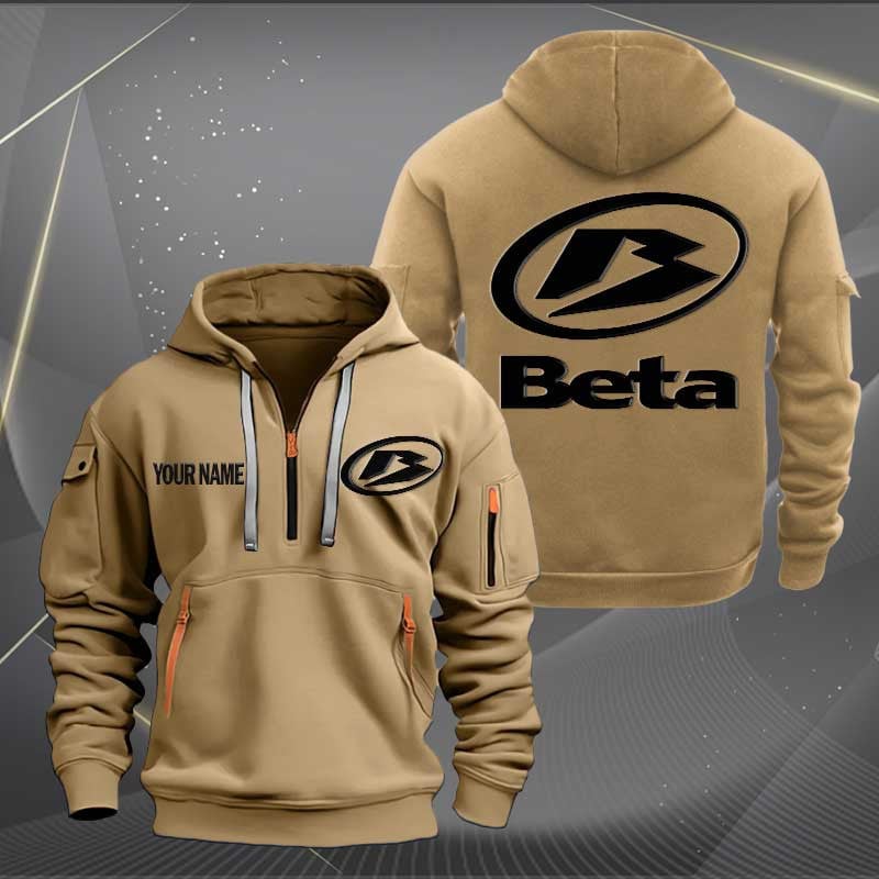Sportswearmerch Beta Motorcycle Half Zip Hoodie For Fan