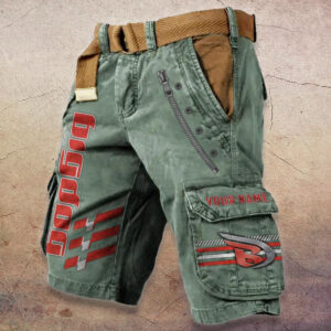 Sportswearmerch Big Dog Motorcycle Denim Shorts For Fan