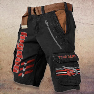 Sportswearmerch Big Dog Motorcycle Denim Shorts For Fan