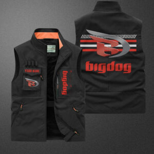 Sportswearmerch Big Dog Motorcycles Pocket Vest For Fan