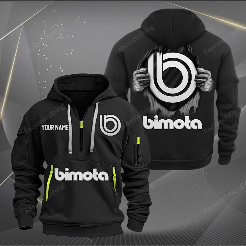 Sportswearmerch Bimota Motorcycles Personalized Half Zip Hoodie For Fan