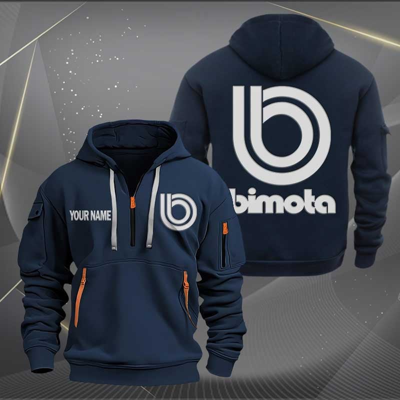 Sportswearmerch Bimota Motorcycles Personalized Half Zip Hoodie For Fan