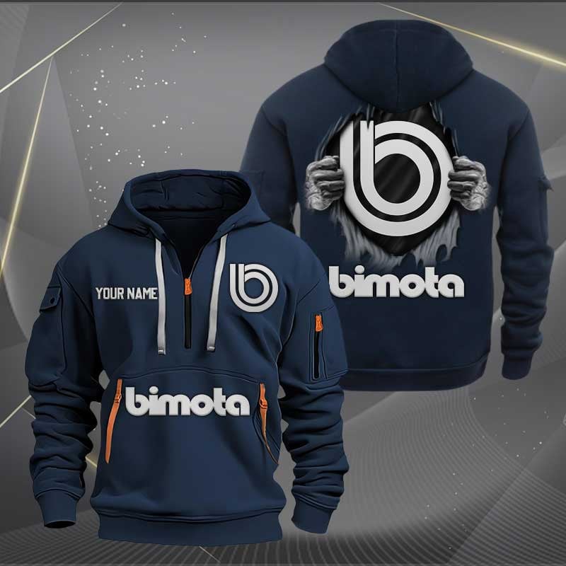 Sportswearmerch Bimota Motorcycles Personalized Half Zip Hoodie For Fan