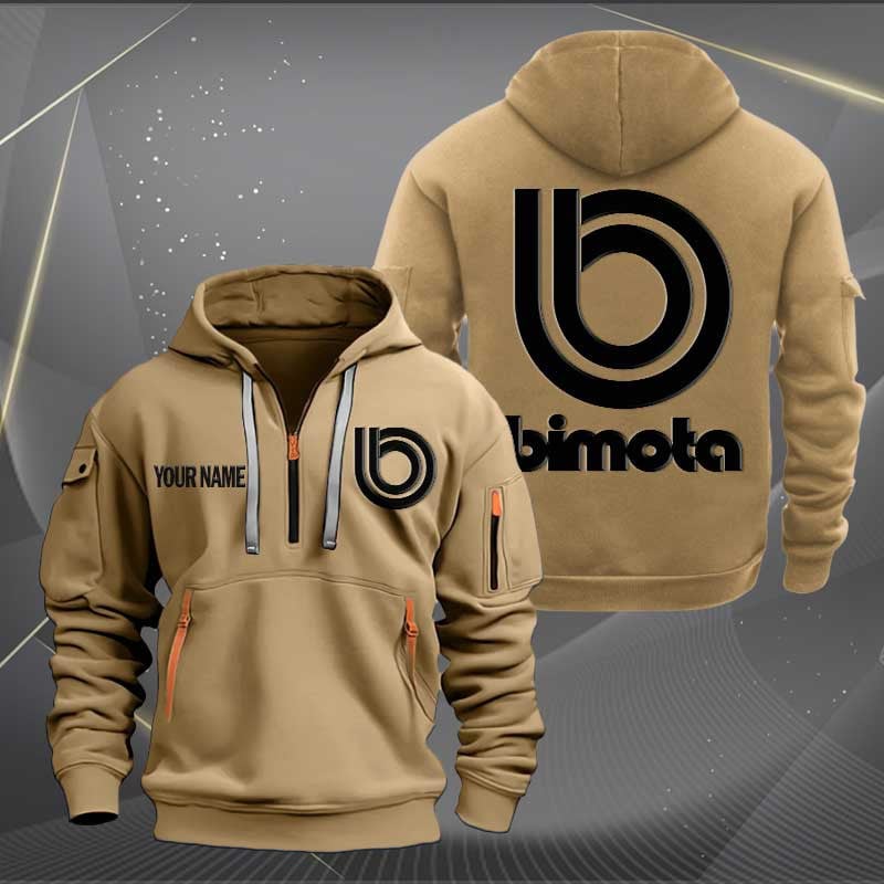 Sportswearmerch Bimota Motorcycles Personalized Half Zip Hoodie For Fan