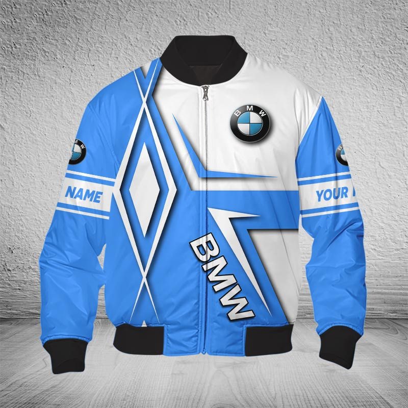 Sportswearmerch BMW Car Bomber Jacket For Fan