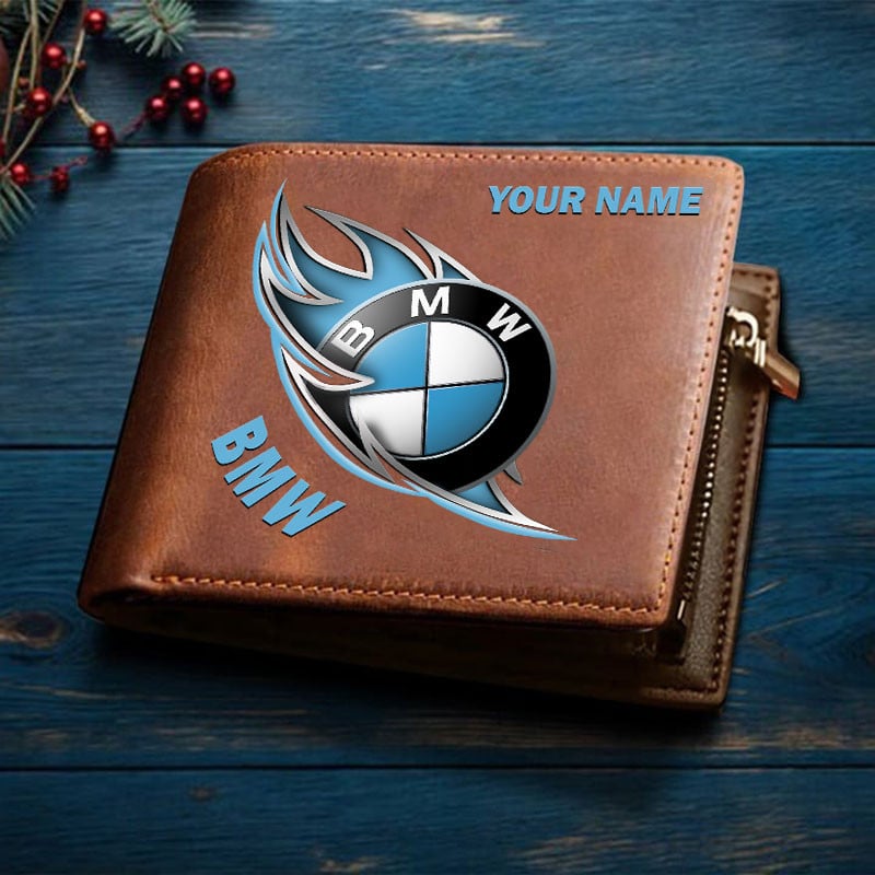 Sportswearmerch BMW Car New Man Folded Wallet Gifts For Fan