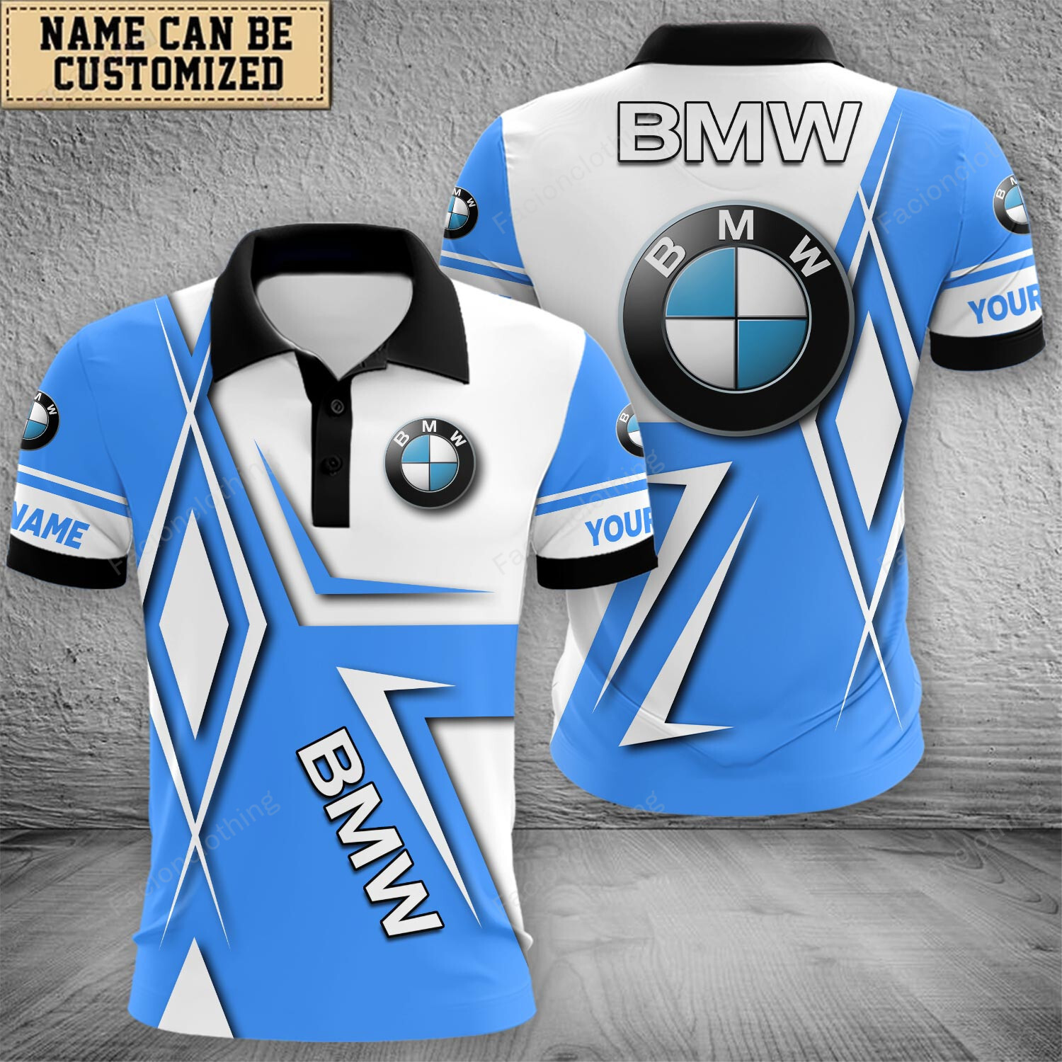 Sportswearmerch BMW Car Polo Shirt For Fan