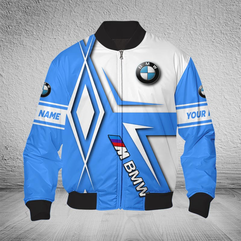 Sportswearmerch BMW CarCar Bomber Jacket For Fan
