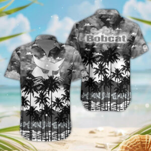 Sportswearmerch Bobcat Tractor Hawaiian Shirt For Fan