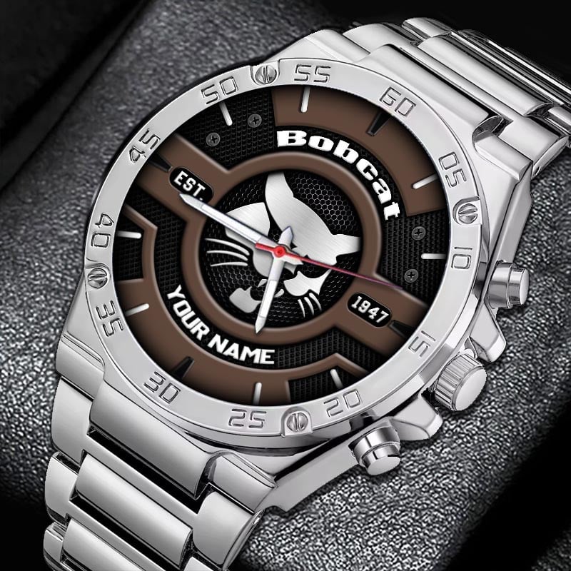 Sportswearmerch Bobcat Tractor Watch For Fan