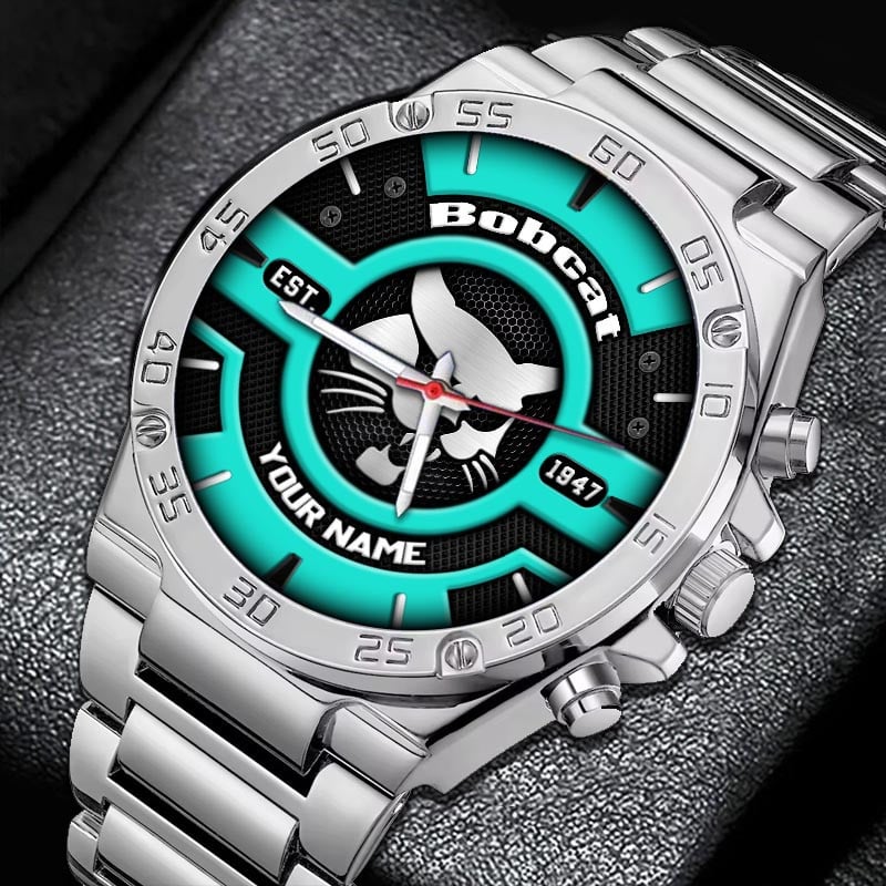 Sportswearmerch Bobcat Tractor Watch For Fan