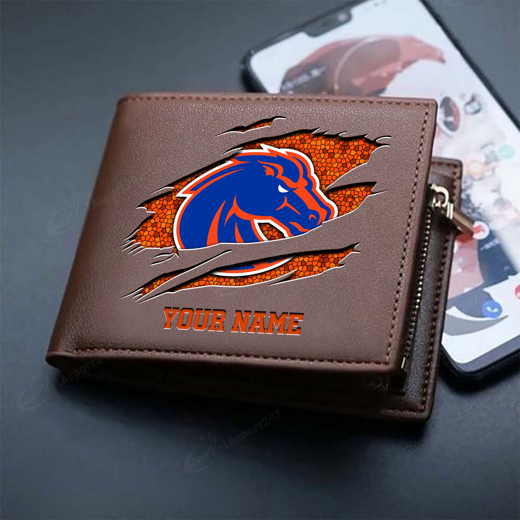 Sportswearmerch Boise State Broncos NCAA Men Wallet For Fan