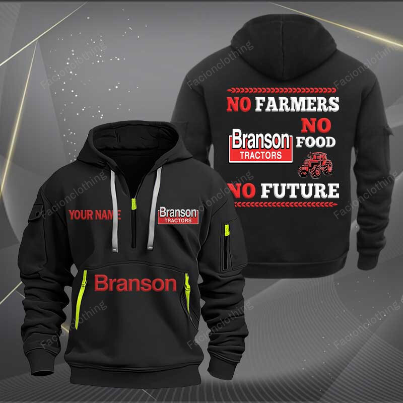 Sportswearmerch Branson Car Personalized Half Zip Hoodie For Fan