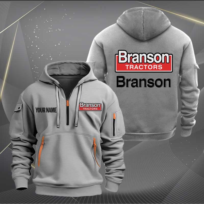 Sportswearmerch Branson Car Personalized Half Zip Hoodie For Fan