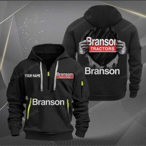 Sportswearmerch Branson Car Personalized Half Zip Hoodie For Fan