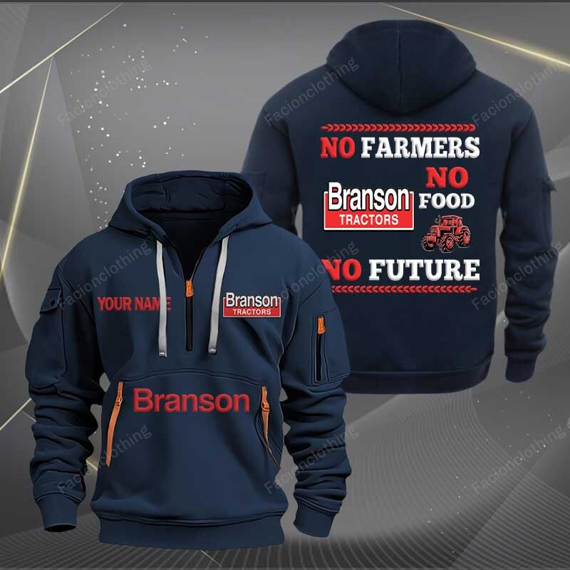 Sportswearmerch Branson Car Personalized Half Zip Hoodie For Fan